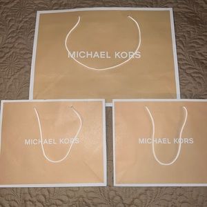 Michael Kors Gift Bag Packaging (Set of 3)